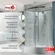 ДУШЕВАЯ КАБИНА AVACAN EM3912LNT БЕЗ КРЫШИ ПРОЗРАЧНАЯ
