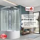 ДУШЕВАЯ КАБИНА AVACAN EM5010NT БЕЗ КРЫШИ ПРОЗРАЧНАЯ