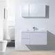 МЕБЕЛЬ ДЛЯ ВАННОЙ BELBAGNO LUCE 80 ПОДВЕСНАЯ БЕЛАЯ