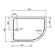 ДУШЕВОЙ ПОДДОН CEZARES TRAY-A-RH-120/80-550-15-W-L/R ДУШЕВОЙ ПОДДОН CEZARES TRAY-A-RH-120/80-550-15-W-L/R
