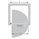 ДУШЕВАЯ ДВЕРЬ ROLTECHNIK TOWER LINE TCN1/1100 ДУШЕВАЯ ДВЕРЬ ROLTECHNIK TOWER LINE TCN1/1100