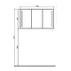 ЗЕРКАЛЬНЫЙ ШКАФ BELBAGNO SPC-3A-DL-BL-1200
