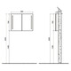 ЗЕРКАЛЬНЫЙ ШКАФ BELBAGNO SPC-2A-DL-BL-900 ЗЕРКАЛЬНЫЙ ШКАФ BELBAGNO SPC-2A-DL-BL-900