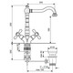 СМЕСИТЕЛЬ ДЛЯ РАКОВИНЫ EMMEVI DECO OLD 12613 СМЕСИТЕЛЬ ДЛЯ РАКОВИНЫ EMMEVI DECO OLD 12613