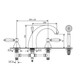 СМЕСИТЕЛЬ ДЛЯ ВАННЫ EMMEVI DECO CERAMIC 121120 СМЕСИТЕЛЬ ДЛЯ ВАННЫ EMMEVI DECO CERAMIC 121120