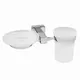 ДЕРЖАТЕЛЬ СТАКАНА И МЫЛЬНИЦЫ WASSERKRAFT LIPPE K-6526