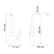СМЕСИТЕЛЬ ДЛЯ КУХНИ WASSERKRAFT DINKEL 5807 СМЕСИТЕЛЬ ДЛЯ КУХНИ WASSERKRAFT DINKEL 5807