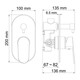 СМЕСИТЕЛЬ ДЛЯ ВАННЫ И ДУША WASSERKRAFT DONAU 5341 СМЕСИТЕЛЬ ДЛЯ ВАННЫ И ДУША WASSERKRAFT DONAU 5341